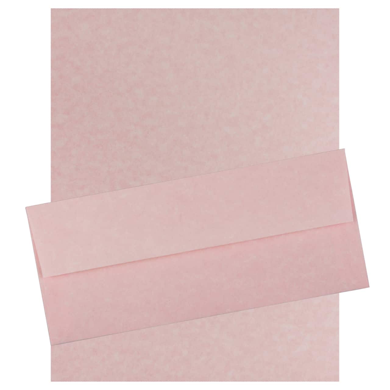 JAM Paper 8.5" x 11" Letter Paper & Envelopes #10 Business Stationery Set, 100ct.